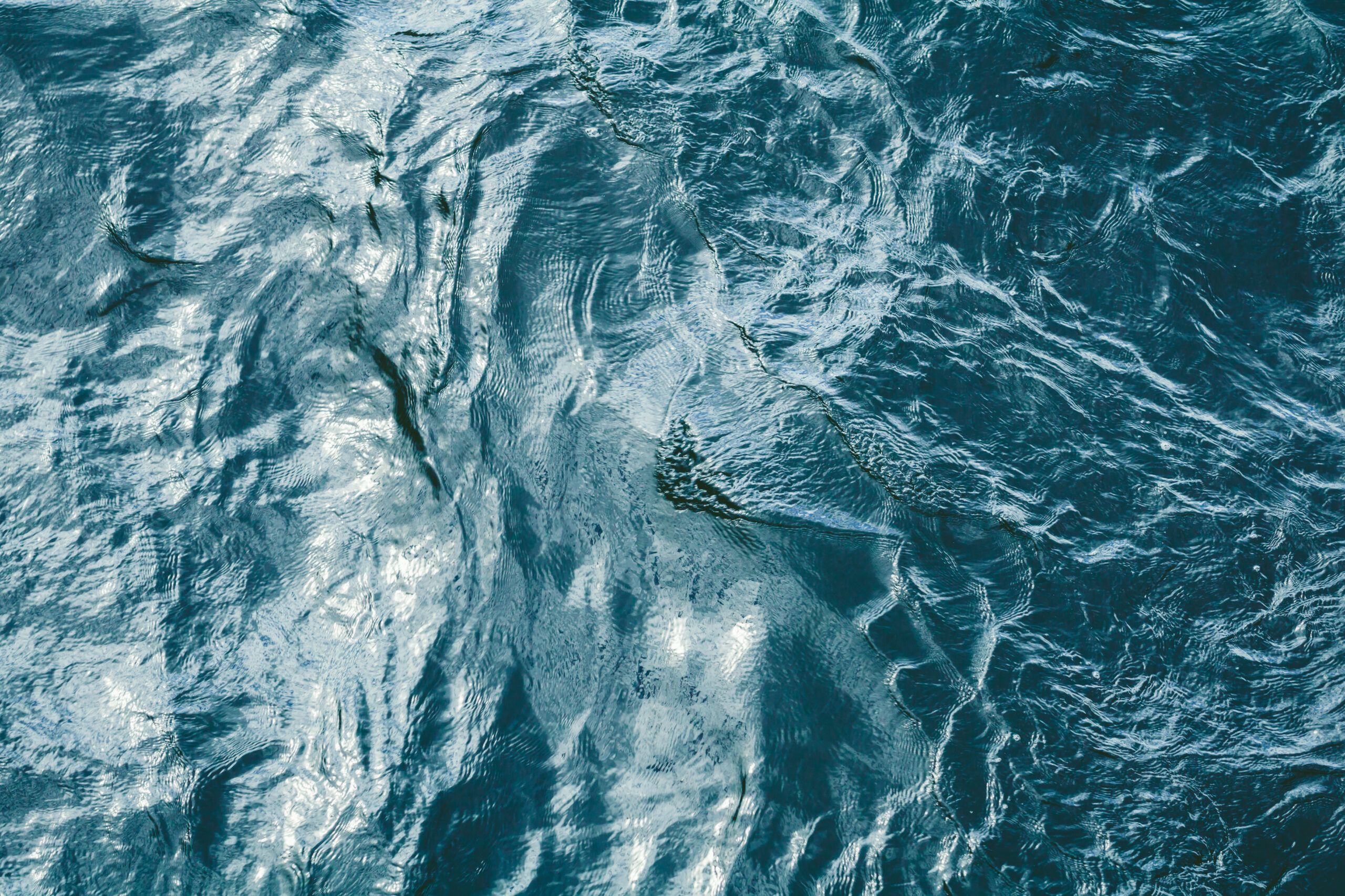 deep stormy water